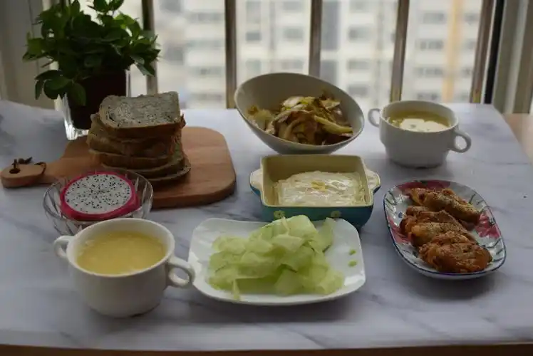 我家一周的早餐食材简单吃法多样发朋友圈都说老公孩子真幸福