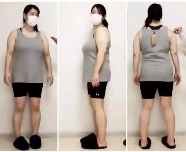 就能成功将视线向上收缩 达到显瘦的效果 "我只胖上身,看起来虎背熊腰