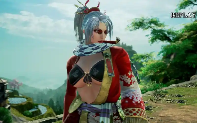 灵魂能力6 日式游女艾薇 vs 女仆装2b小姐姐[爆衣]_哔哩哔哩 (゜-゜)