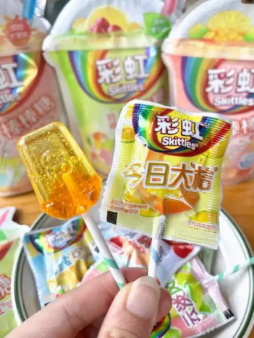 彩虹糖 ##彩虹棒棒糖 ##遇见彩虹吃定彩虹