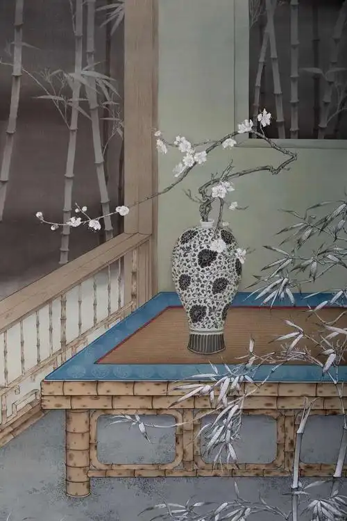 欣赏| 薄春雨工笔画40图 忠于传统并将其发扬