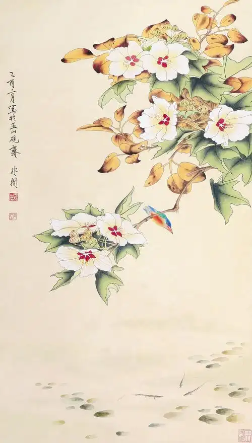 于非暗 北方现代工笔花鸟画代表