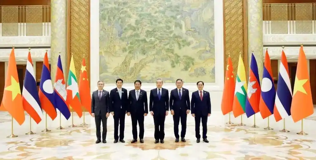 澜湄合作外长会.2023年12月7日,澜沧江—湄公河合作第八 - 抖音