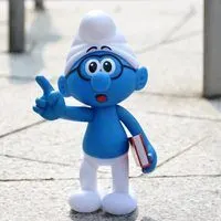 蓝精灵笨笨微信头像【点击鼠标右键下载】