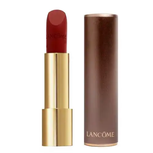 兰蔻口红中小样正品196朱砂红粉金管888小野莓丝绒哑光滋润唇釉