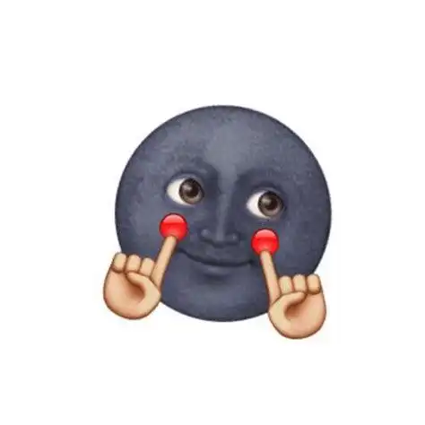 黑脸表情包复制黑脸笑表情包2022已更新今日图集