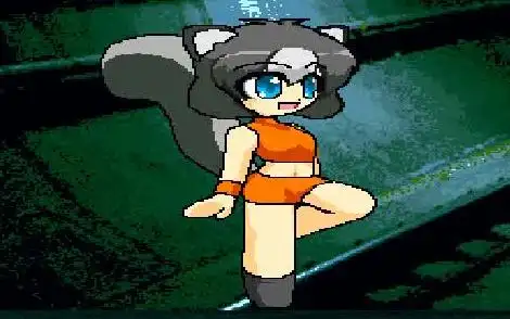 八秘石格斗7怕生的臭鼬娘colon