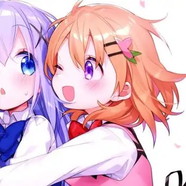 二次元可爱闺蜜头像两张高清可爱又俏皮二次元闺蜜的图像