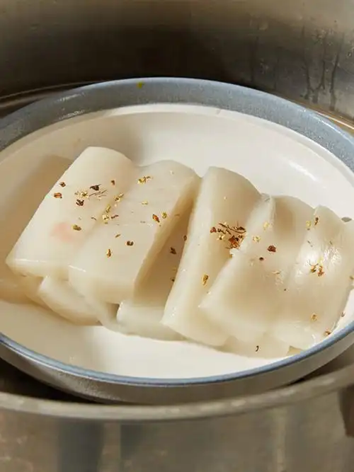 苏州猪油年糕糖桂花糕点传统手工糕团上海特产过年年货春节年夜饭