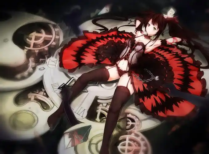 时崎狂三--动漫角色主题美图壁纸 p站美图