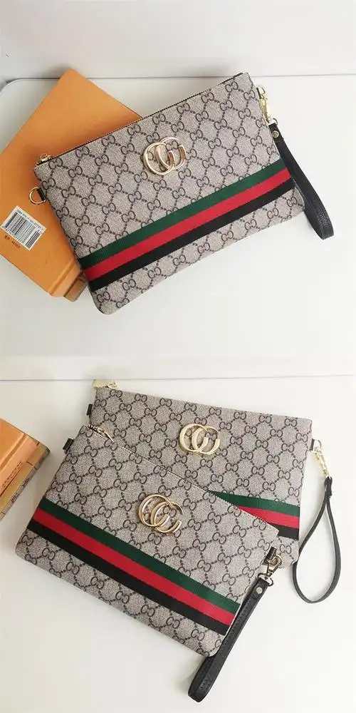 酷奇kuqidaishu袋鼠专柜酷奇cucci社会小伙手拿包男女夹包大容量钱包