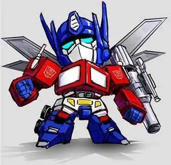 怎样画变形金刚擎天柱头像变形金刚简笔画变形金刚怎么样简笔画变形