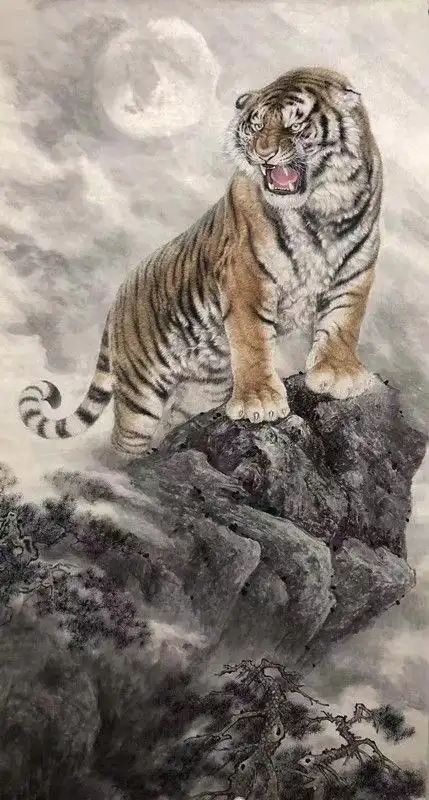工笔虎