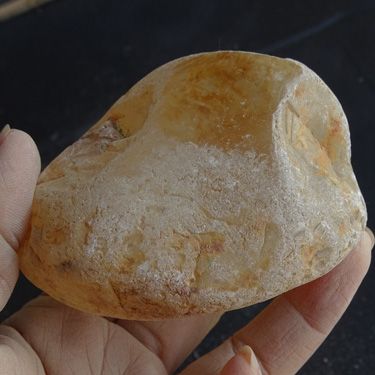 水玉冰魄天然开窗毛料白水晶原石雕刻把玩手把件原皮原矿实物