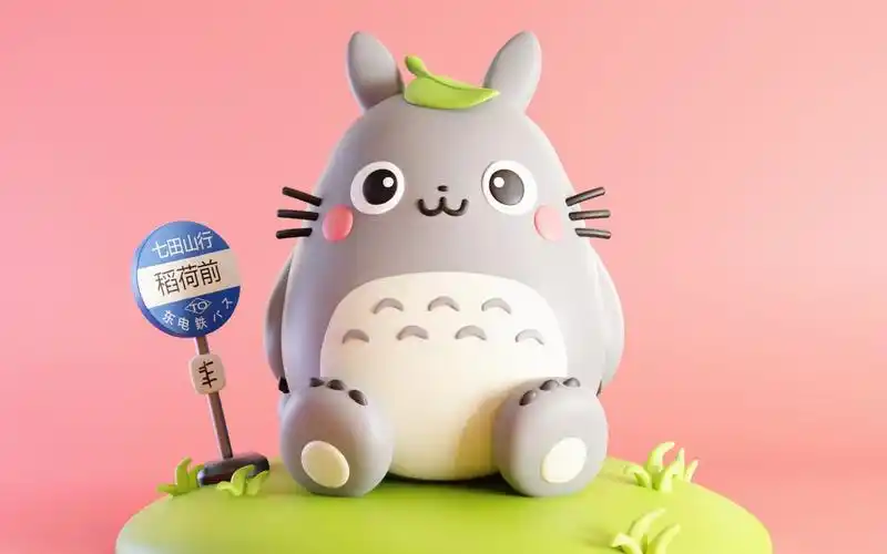 【zbrush卡通模型教程】龙猫建模及渲染(一)-逆战一号-默认收藏夹