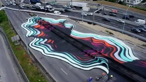 画上去的时光隧道入口