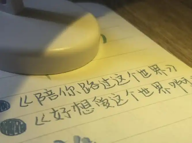 华晨宇好想爱这个世界啊手写