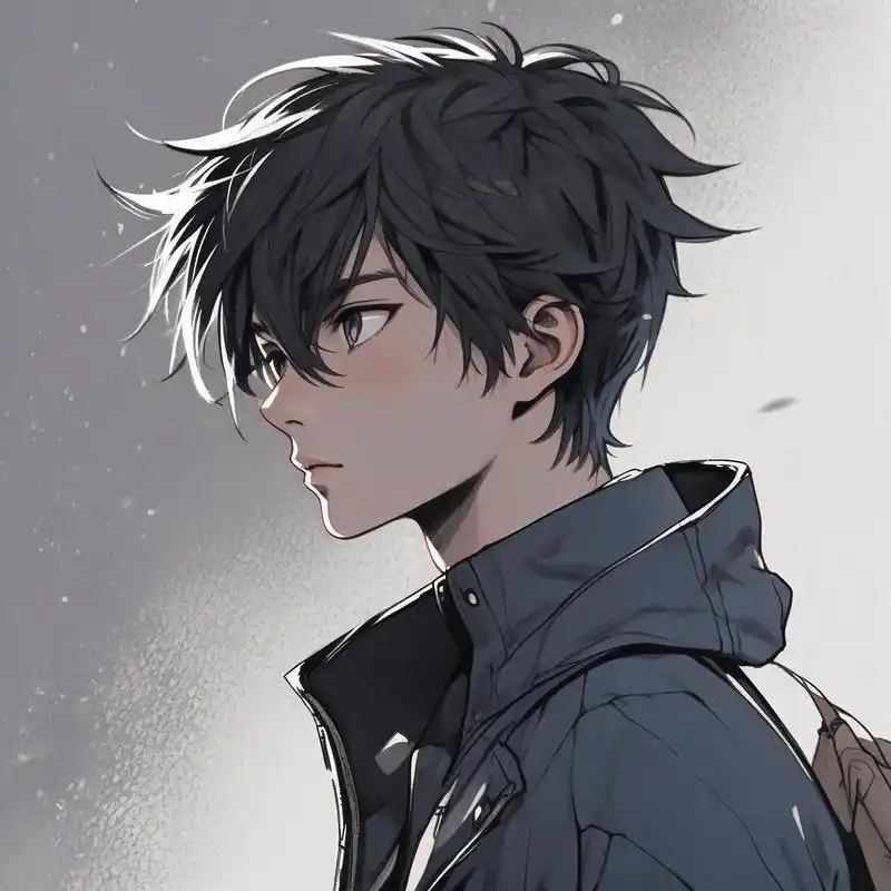 高级感,动漫男生头像,赶紧换上,冷酷又帅气的男生谁能不爱呢.