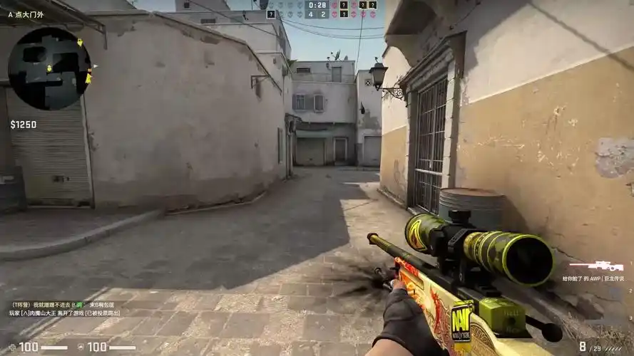 几十万的巨龙传说当csgo萌新第一次捡到龙狙时太真实了