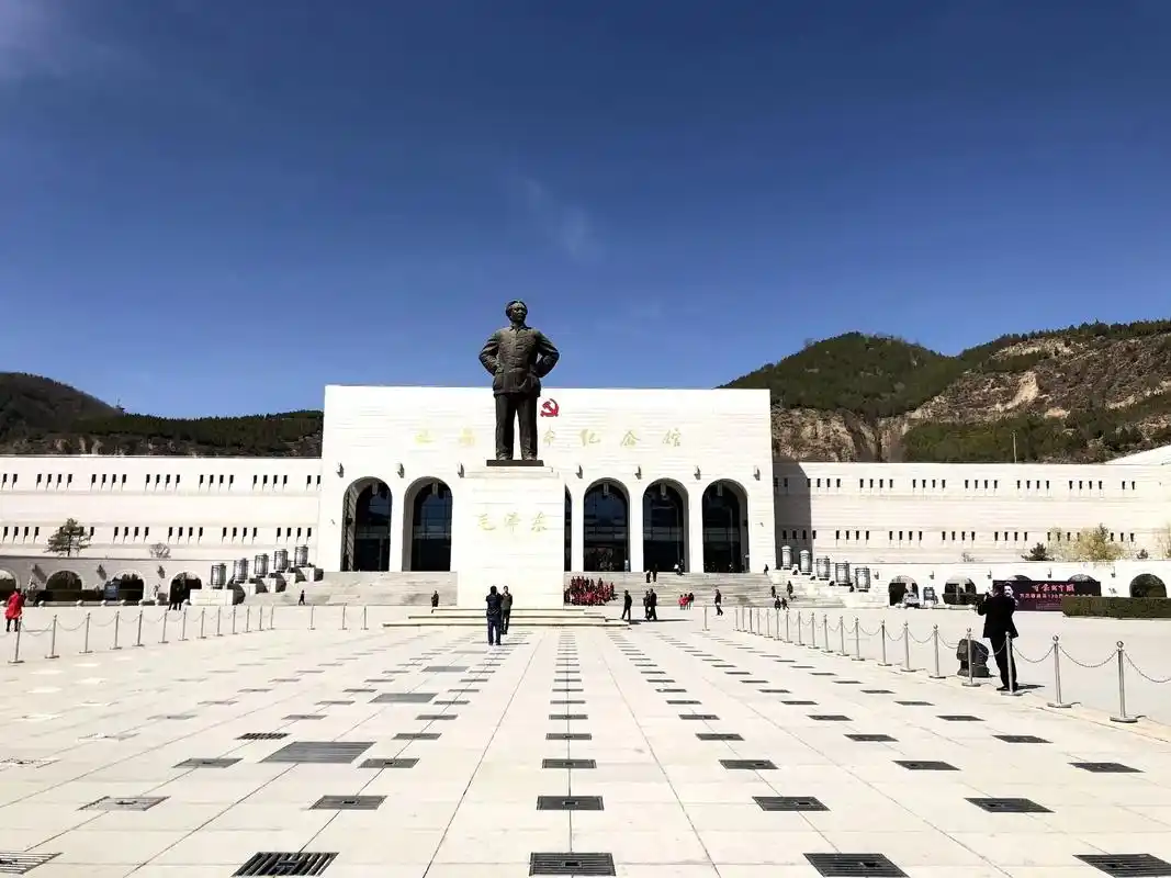 国家5a级景区.整个纪念馆外观朴素大方,结构 - 抖音