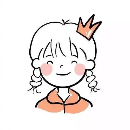 女生头像极简风线条女头