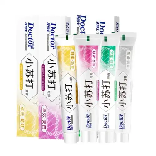 牙博士小苏打牙膏去口臭呵护牙龈套装4支