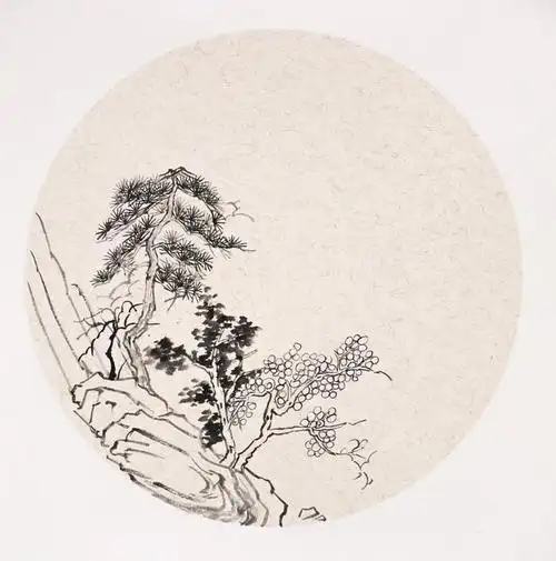 国画山水绘画过程图解