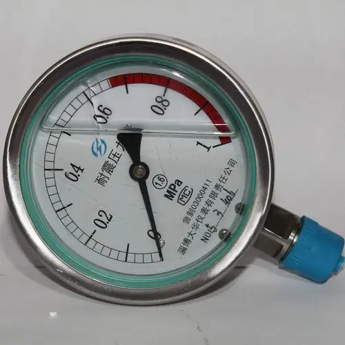 充油耐震压力表0~10mpa16mpa25mpa40mpa60mpa