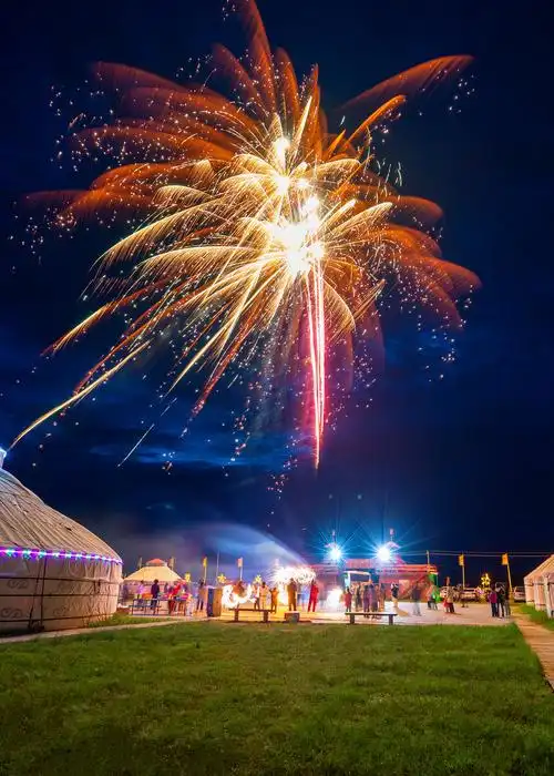 草原之夜摄于呼伦贝尔大草原