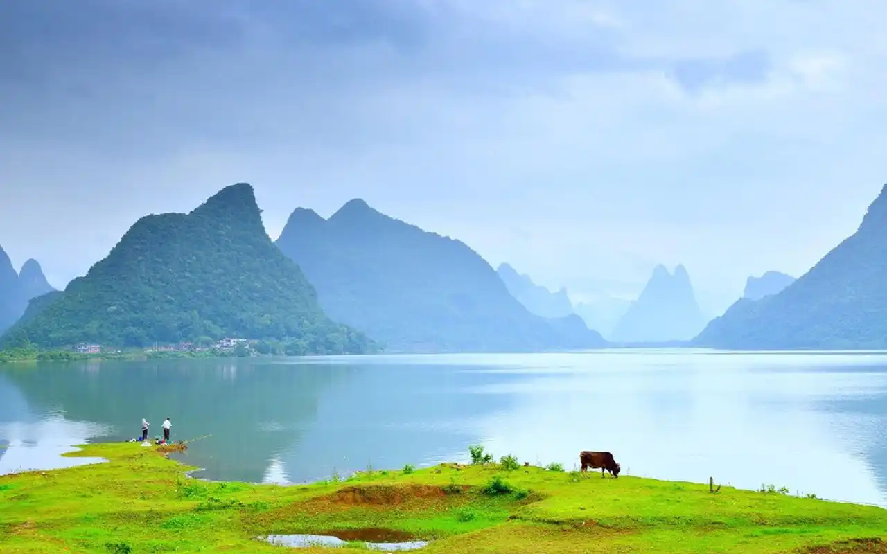 桂林山水风光唯美高清桌面壁纸高清大图预览1920x1200_风景壁纸下载