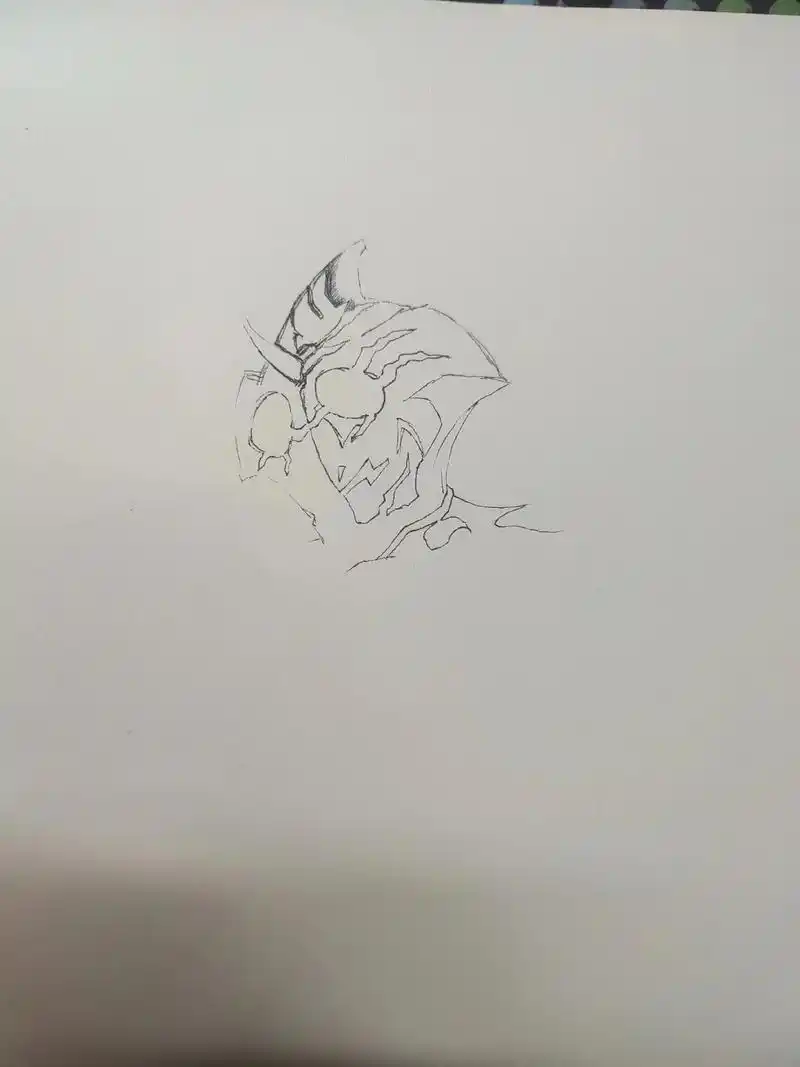 开始继续手绘了#绘画 #假面骑士amazons  - 抖音