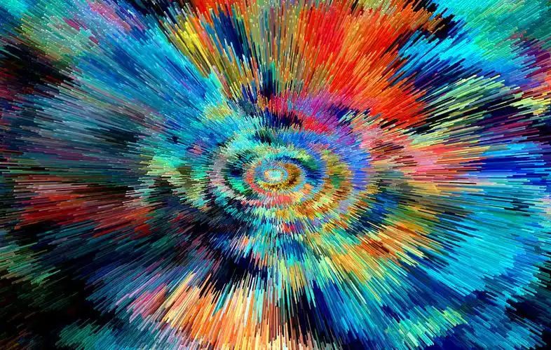 炫彩颜色壁纸|平面|图案|三土santu - 原创作品 - 站酷 (zcool)