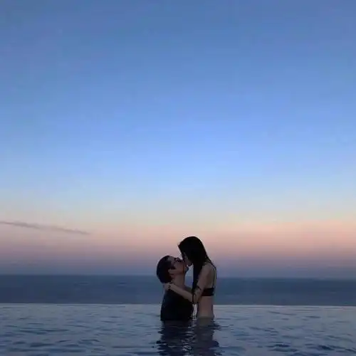 情侣头像丨超火真人古风可爱超污情侣头像