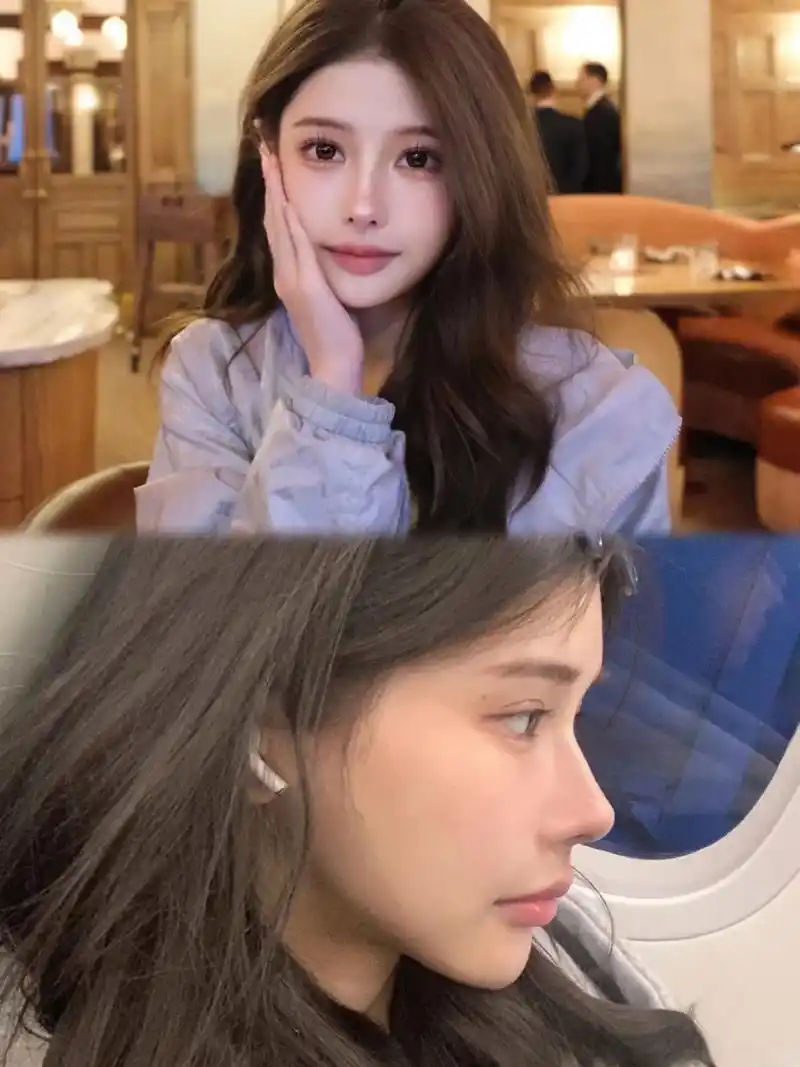 直鼻微翘,微翘肉感91浓颜天花板!好伟大的混血脸!