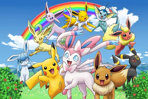 儿童成人1000片木质拼图动漫卡通神奇宝贝宠物小精灵皮卡丘推荐拼图