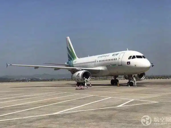 柬埔寨澜湄航空首飞台湾 将空机到台湾载客