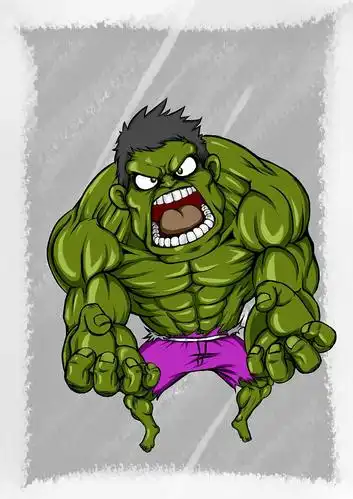 浩克|插画习作|插画|我是尼克 - 原创设计作品 - 站酷 (zcool)