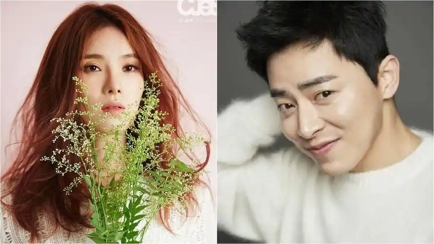 曹政奭(右)和gummy将于下半年完婚.(图下载自网络)