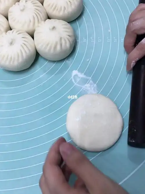 包子擀皮手法教程包包子手法教程