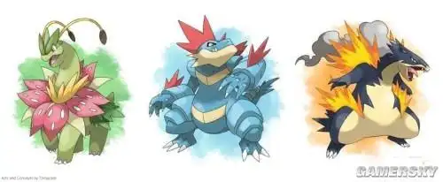 玩家绘mega进化口袋妖怪