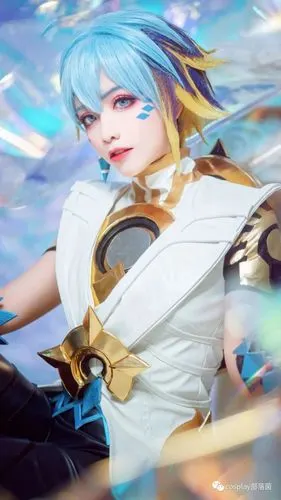 cos上古王冠元素之主cos正片流一