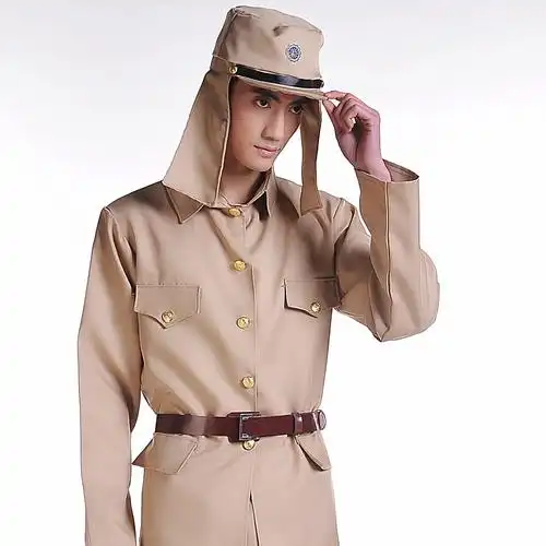 日本军装鬼子太君大佐表演舞台服饰日本兵演出服装表演服装小鬼子