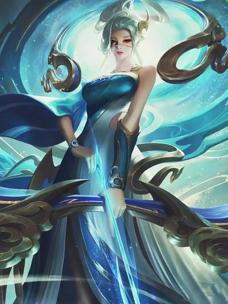 王者荣耀 一出来就惊艳我的王者女英雄海报～@zoeg.ap - 抖音