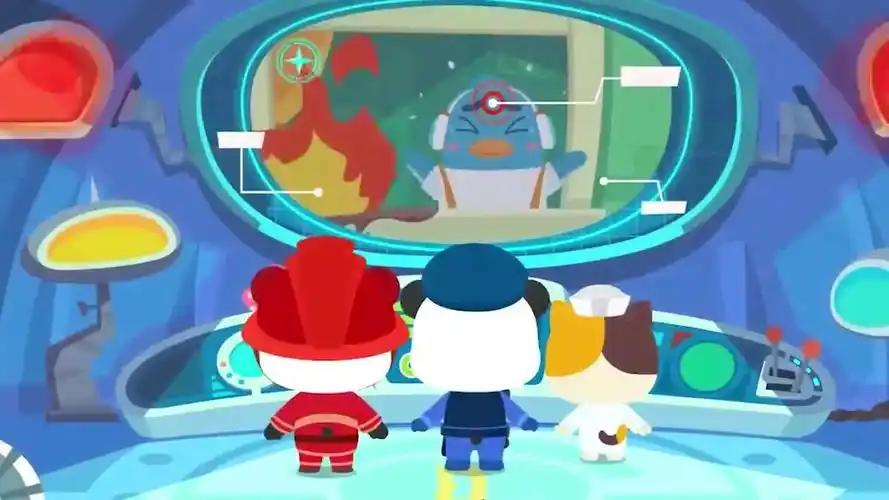 宝宝巴士 救援队vs大怪兽 儿歌童谣 .