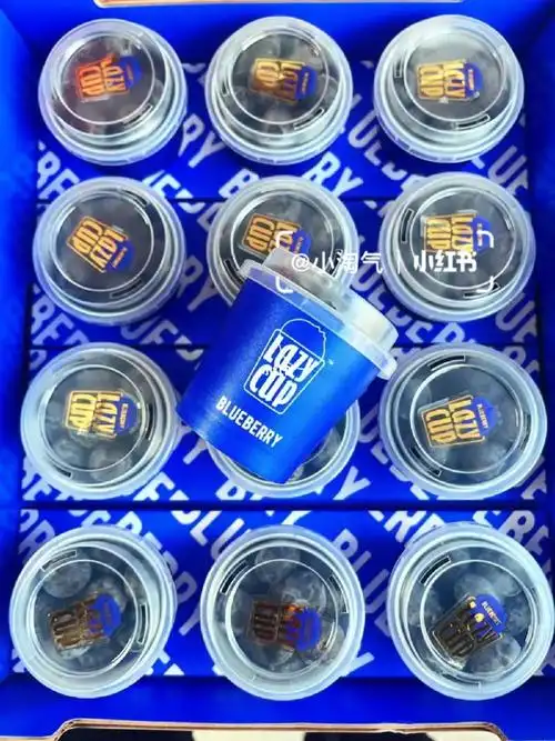 blueberry小蓝杯蓝莓时髦精们的幸福小懒杯
