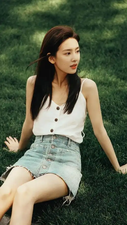 清新脱俗气质美女写真手机壁纸