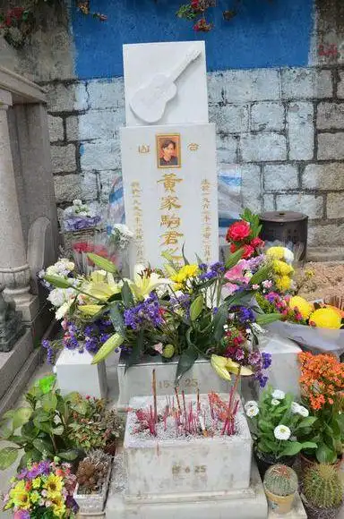 9照片直击黄家驹墓地光辉岁月真的爱你