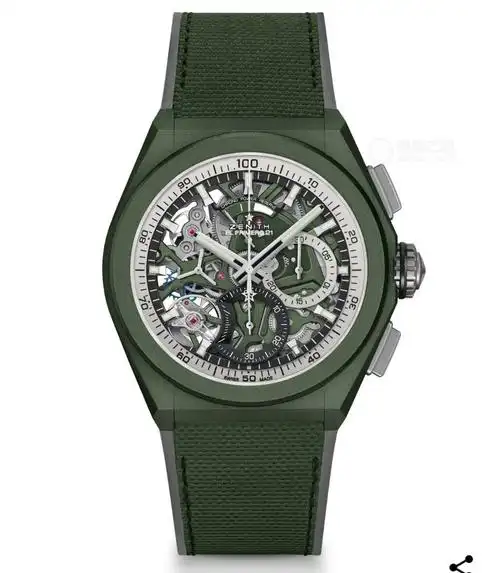 真力时推出新款defy系列腕表——都市丛林