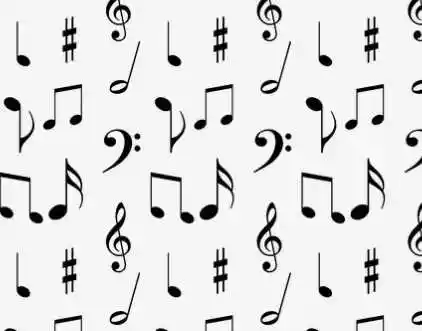 五线谱音符求七个音符在五线谱上的图