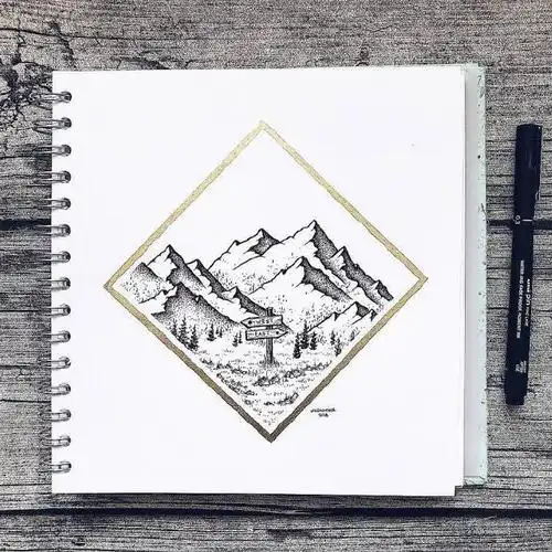 水笔画的简笔画